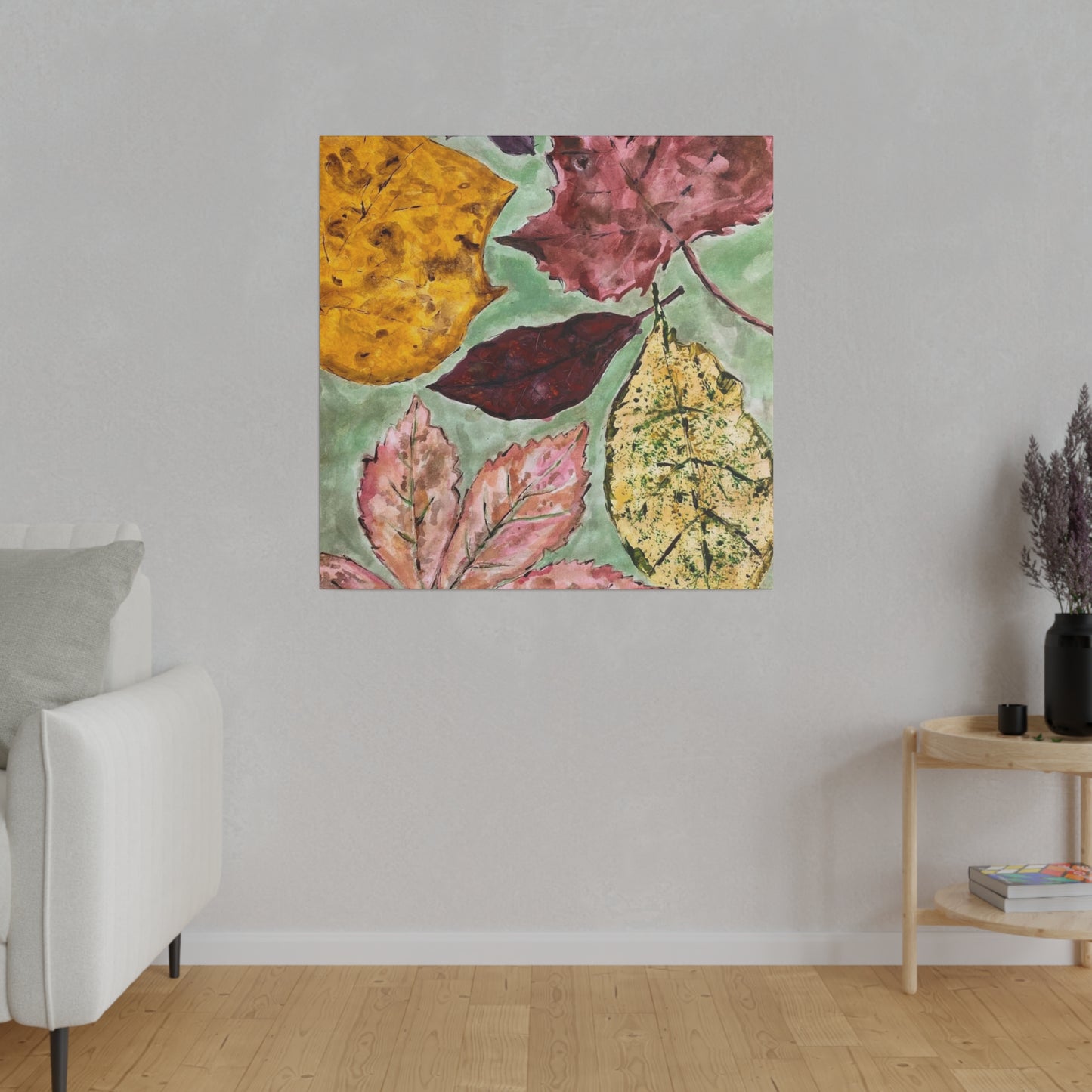 Fall Leaves, Matte Canvas, Stretched, 0.75"