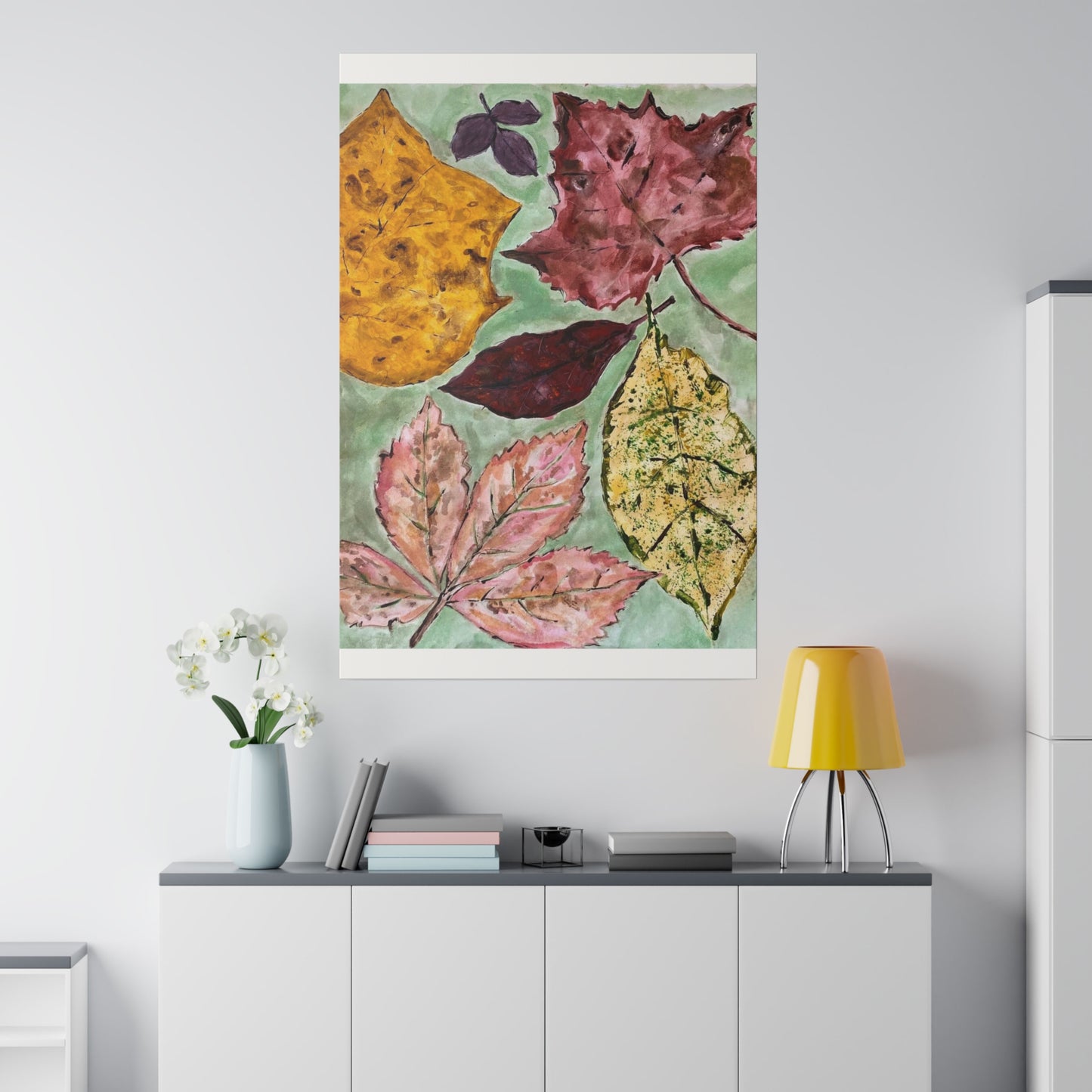 Fall Leaves, Matte Canvas, Stretched, 0.75"