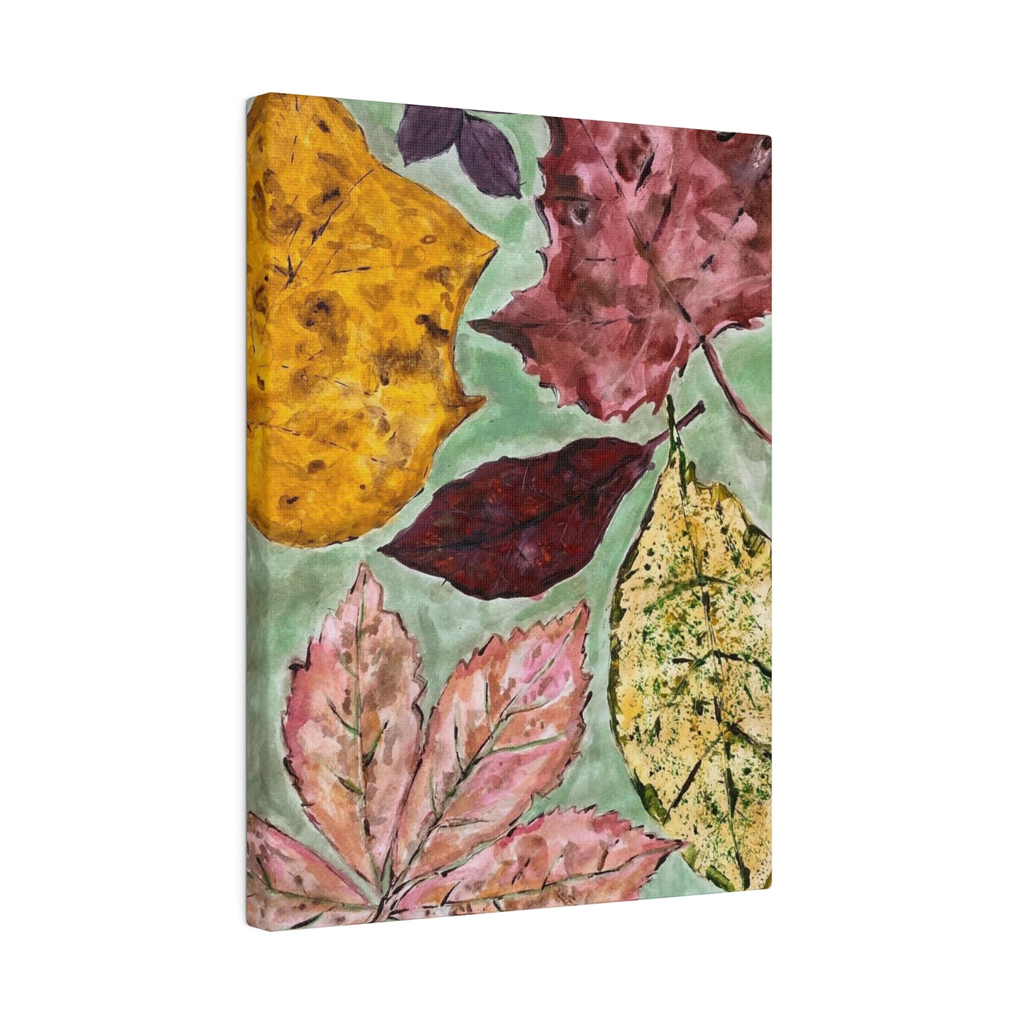 Fall Leaves, Matte Canvas, Stretched, 0.75"