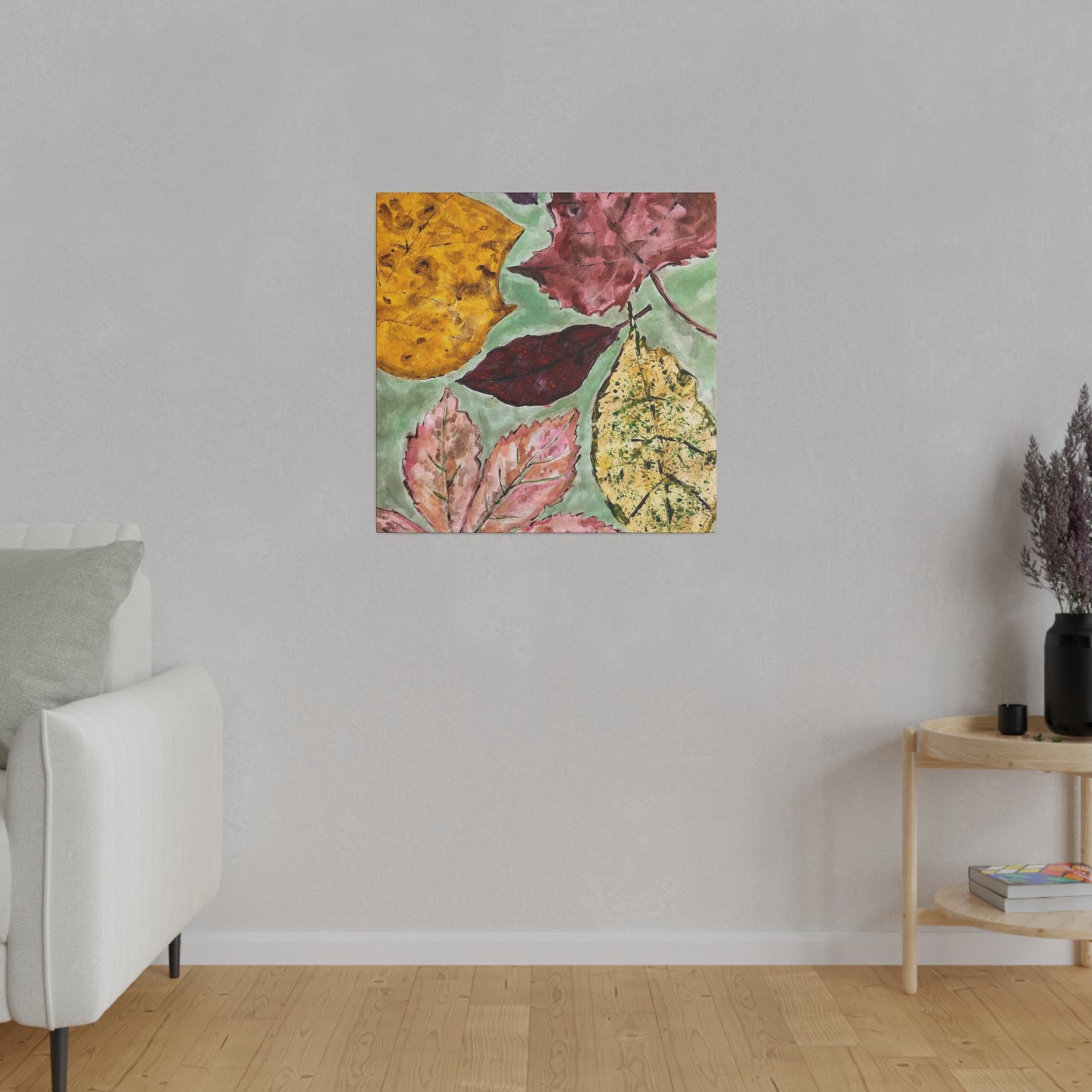 Fall Leaves, Matte Canvas, Stretched, 0.75"