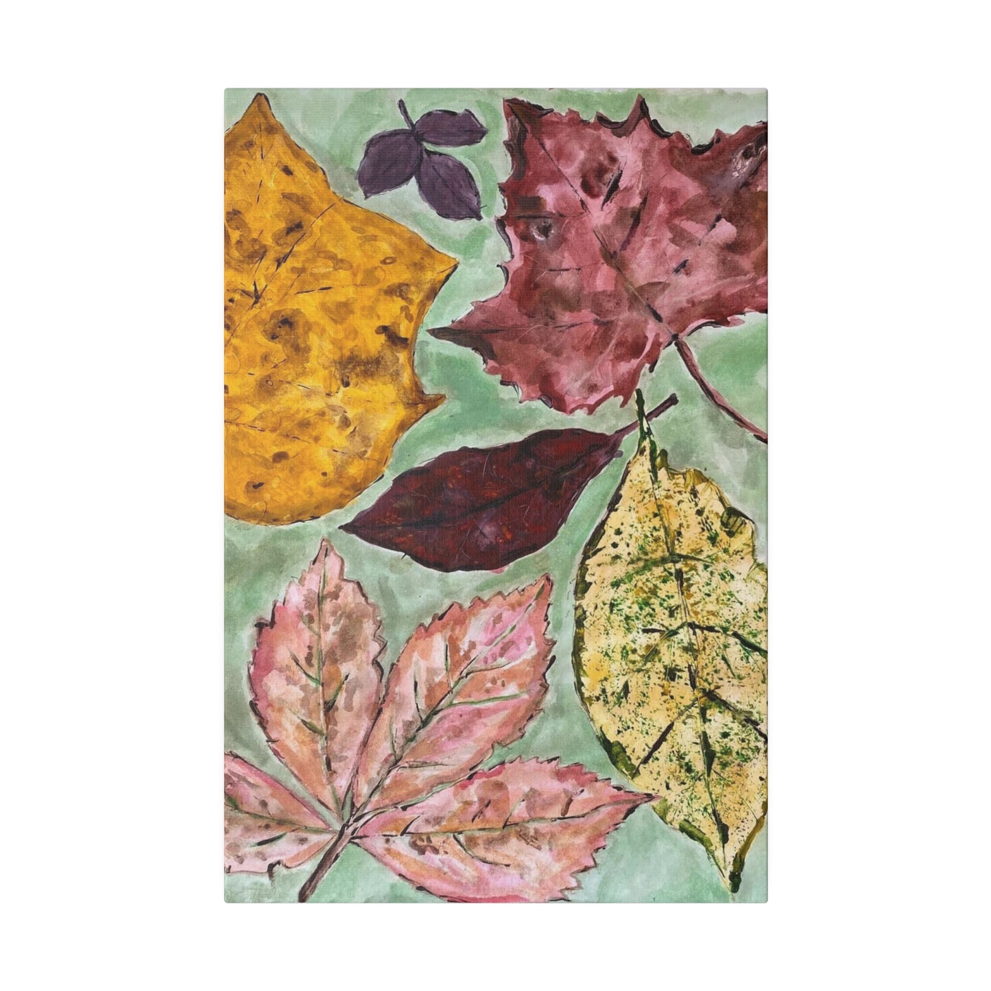 Fall Leaves, Matte Canvas, Stretched, 0.75"