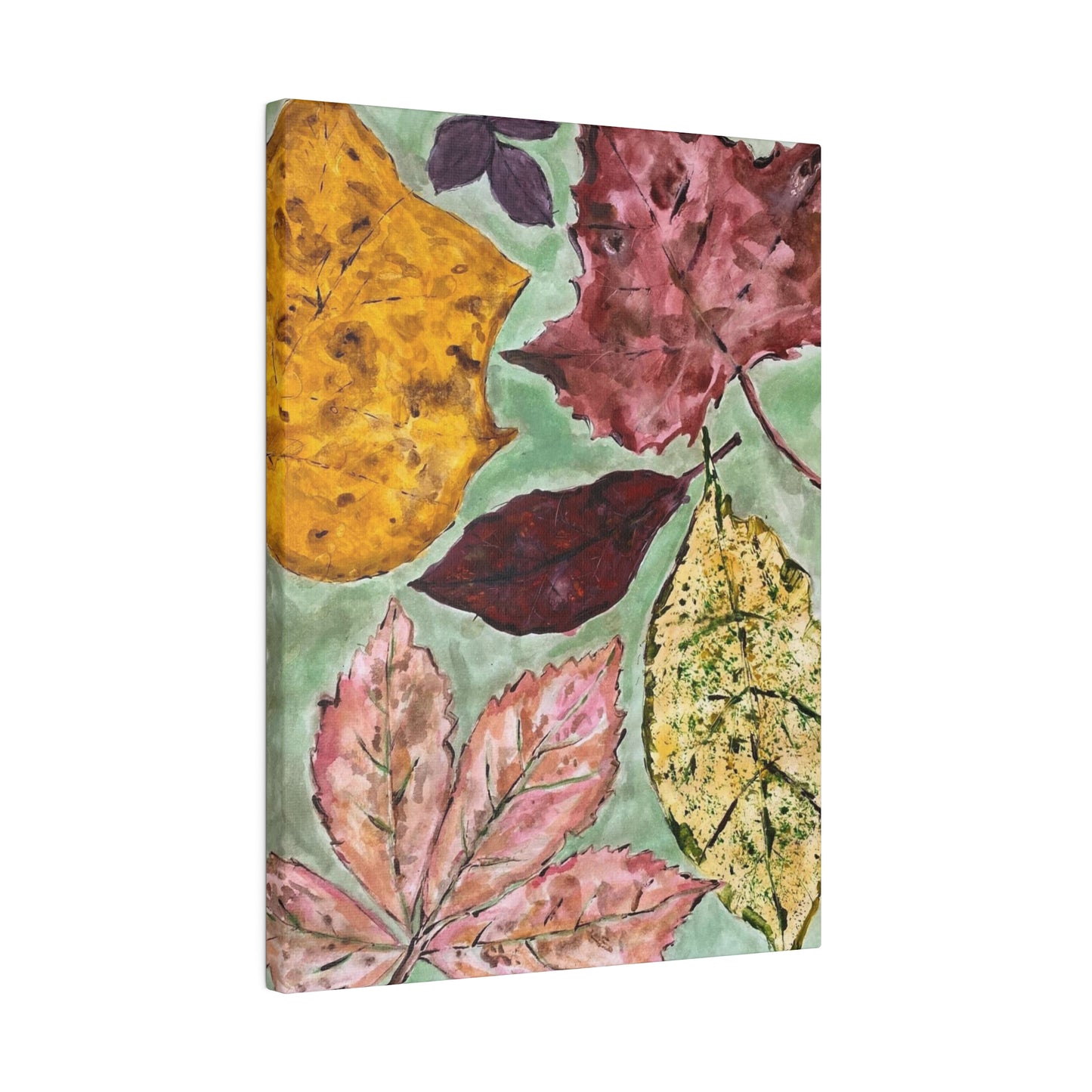 Fall Leaves, Matte Canvas, Stretched, 0.75"