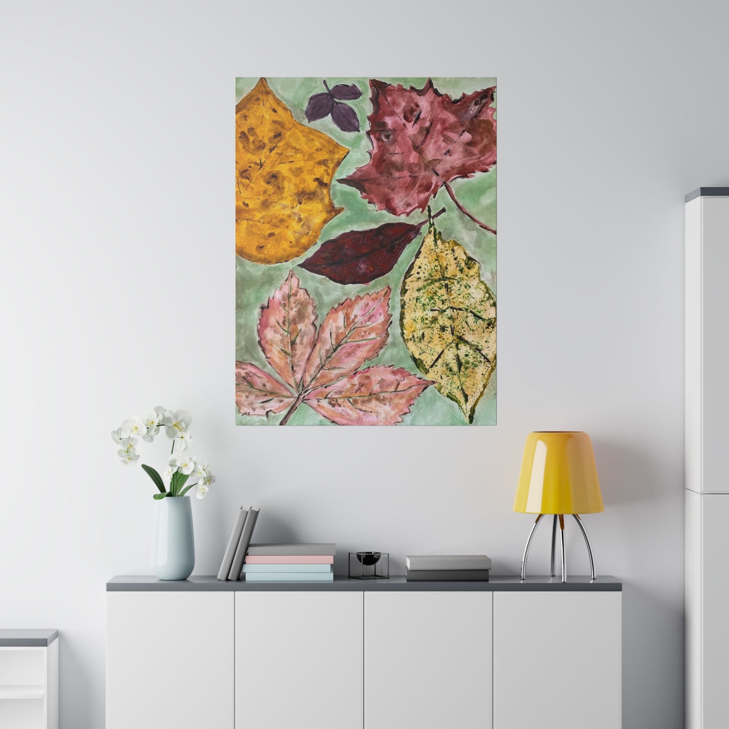 Fall Leaves, Matte Canvas, Stretched, 0.75"