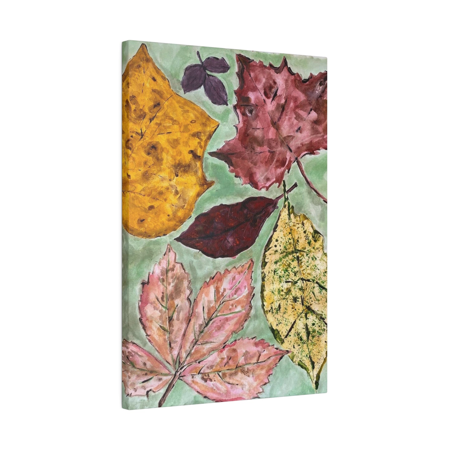 Fall Leaves, Matte Canvas, Stretched, 0.75"