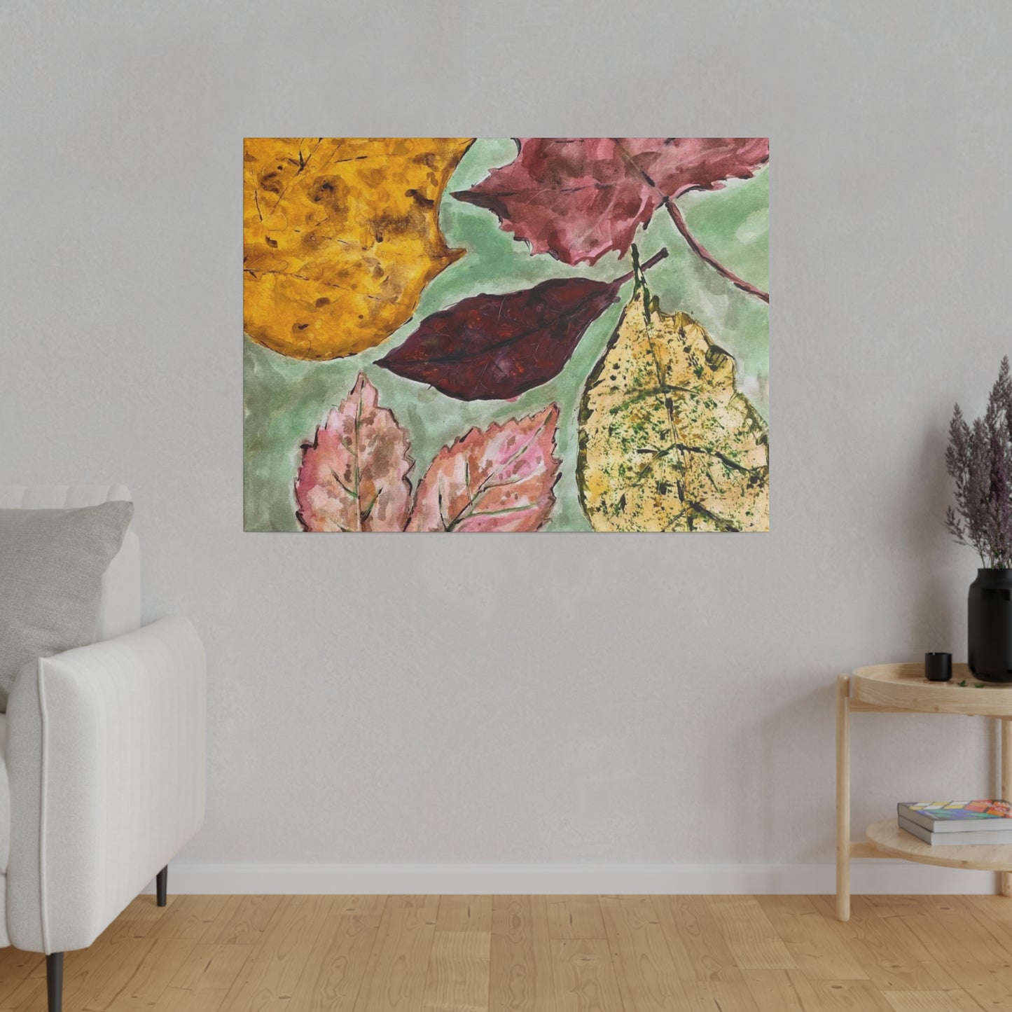 Fall Leaves, Matte Canvas, Stretched, 0.75"