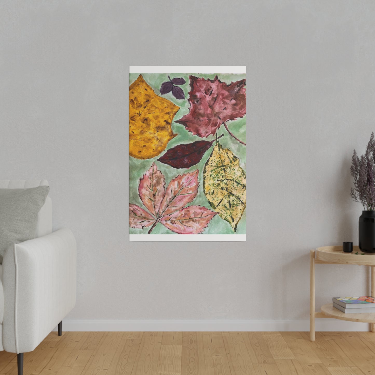 Fall Leaves, Matte Canvas, Stretched, 0.75"