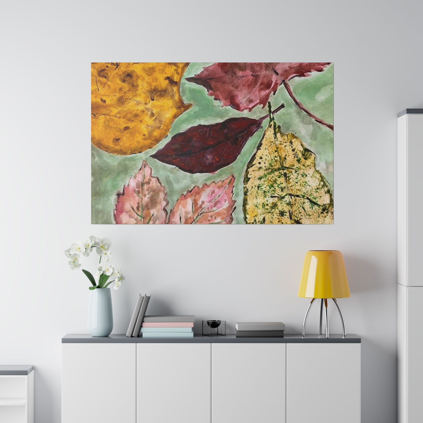 Fall Leaves, Matte Canvas, Stretched, 0.75"
