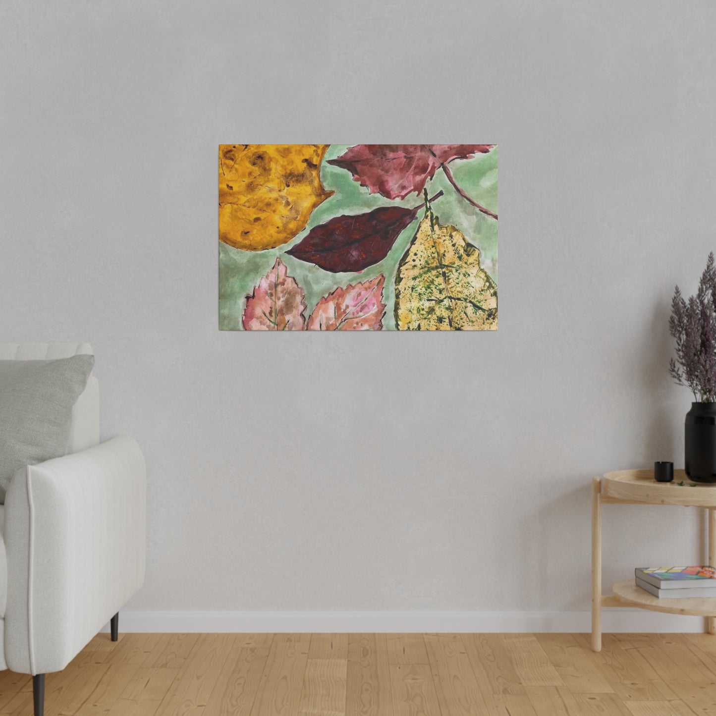 Fall Leaves, Matte Canvas, Stretched, 0.75"