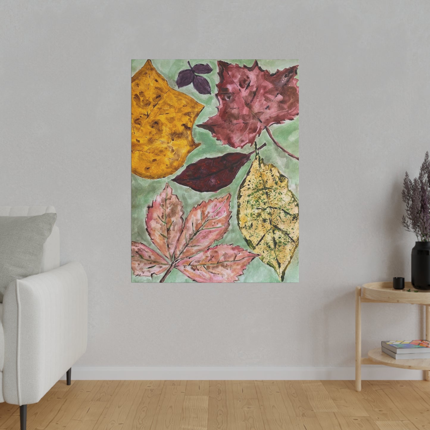 Fall Leaves, Matte Canvas, Stretched, 0.75"