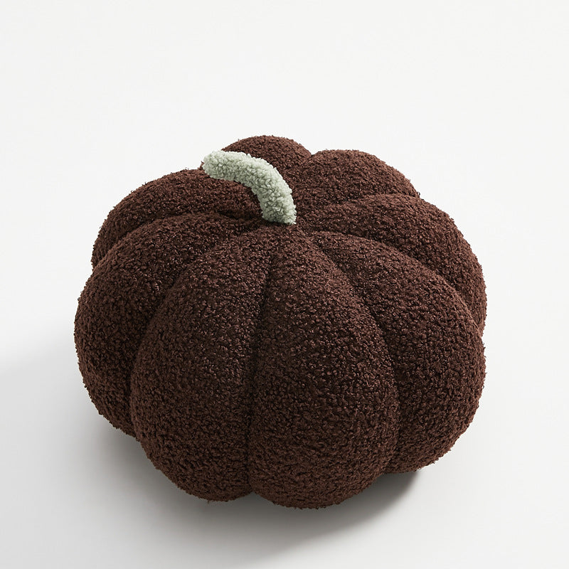 Cozy Plush Pumpkin Pillow
