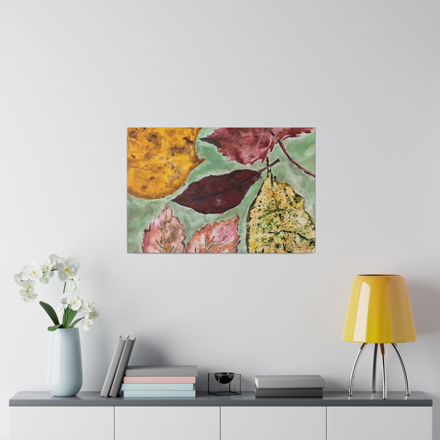 Fall Leaves, Matte Canvas, Stretched, 0.75"
