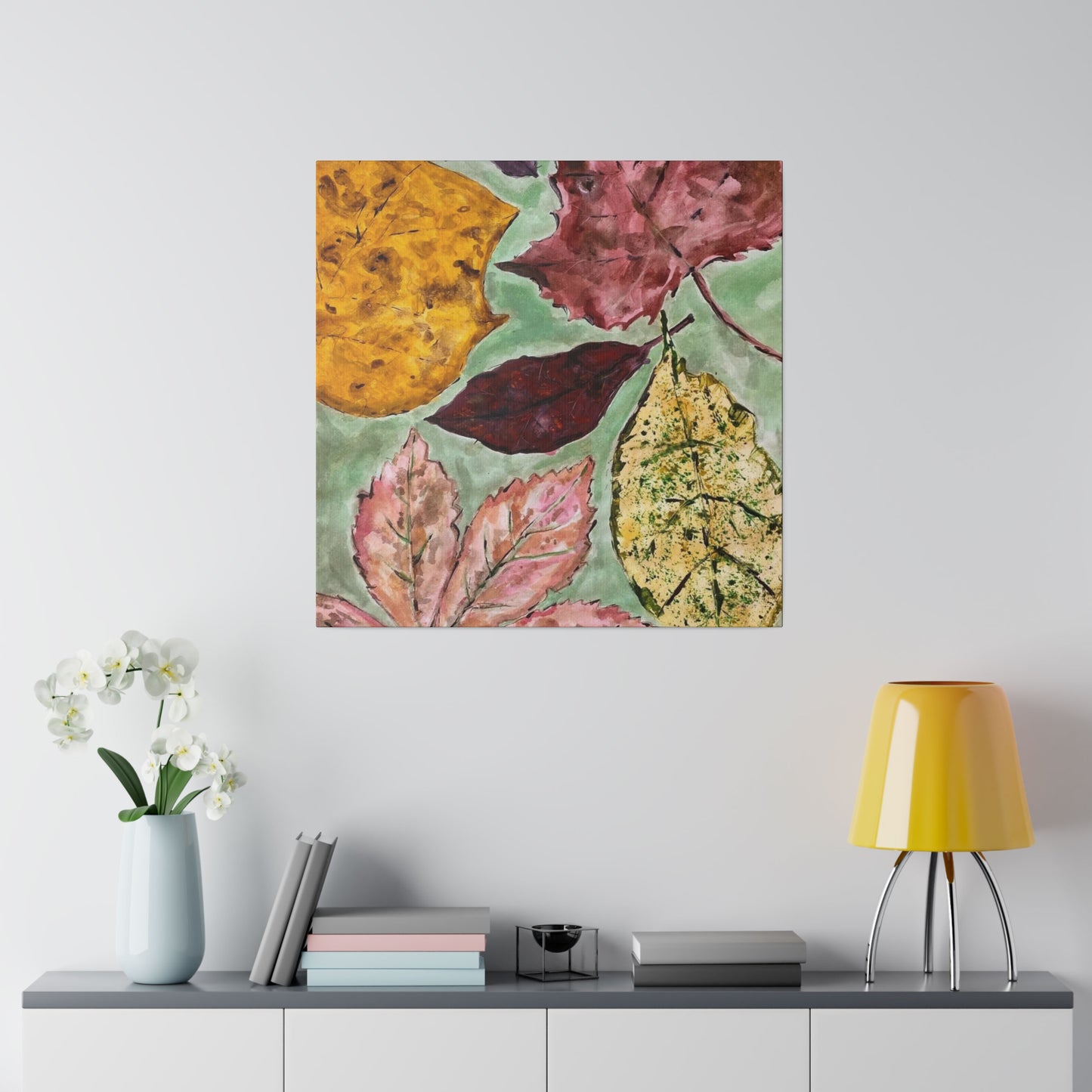 Fall Leaves, Matte Canvas, Stretched, 0.75"