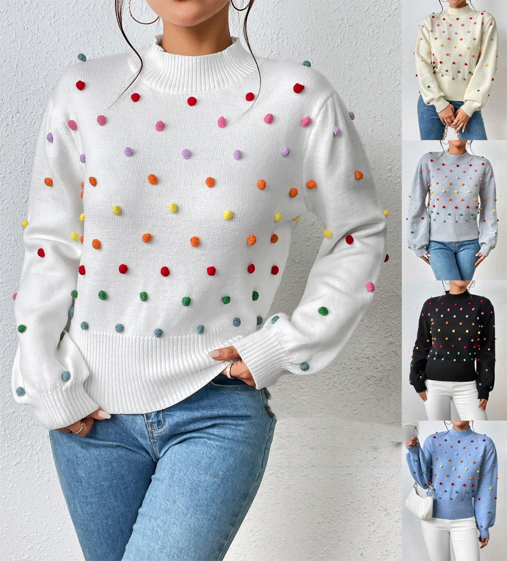 Confetti Dot Sweater