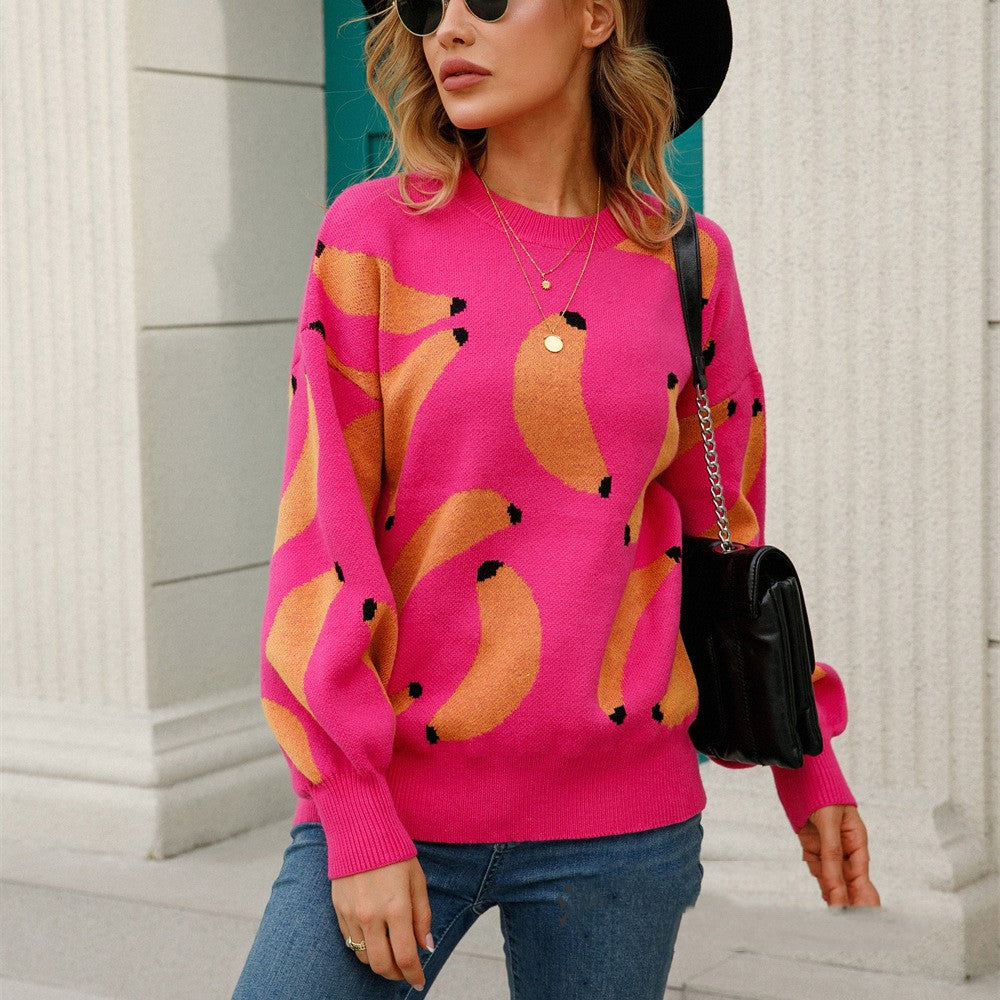 Gone Bananas Knit Sweater