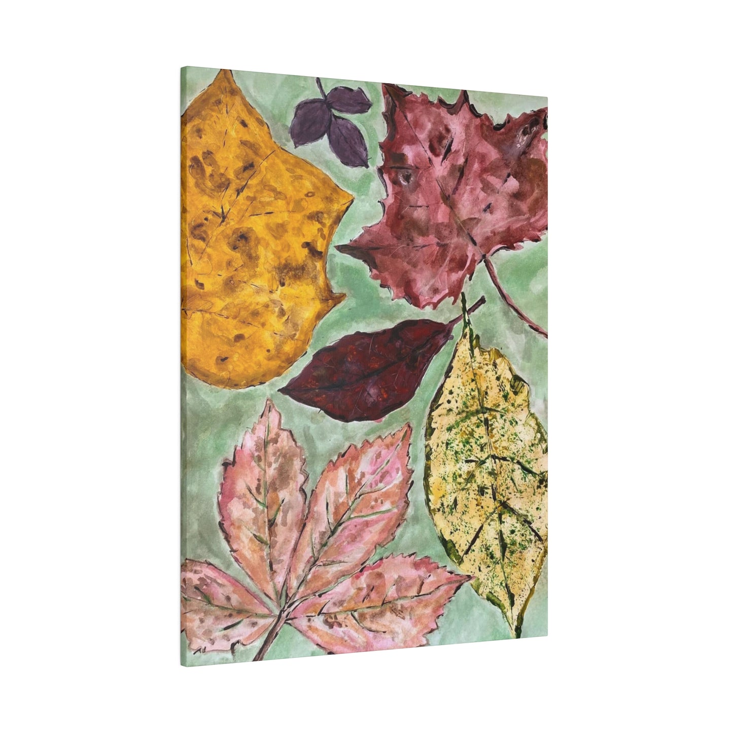 Fall Leaves, Matte Canvas, Stretched, 0.75"