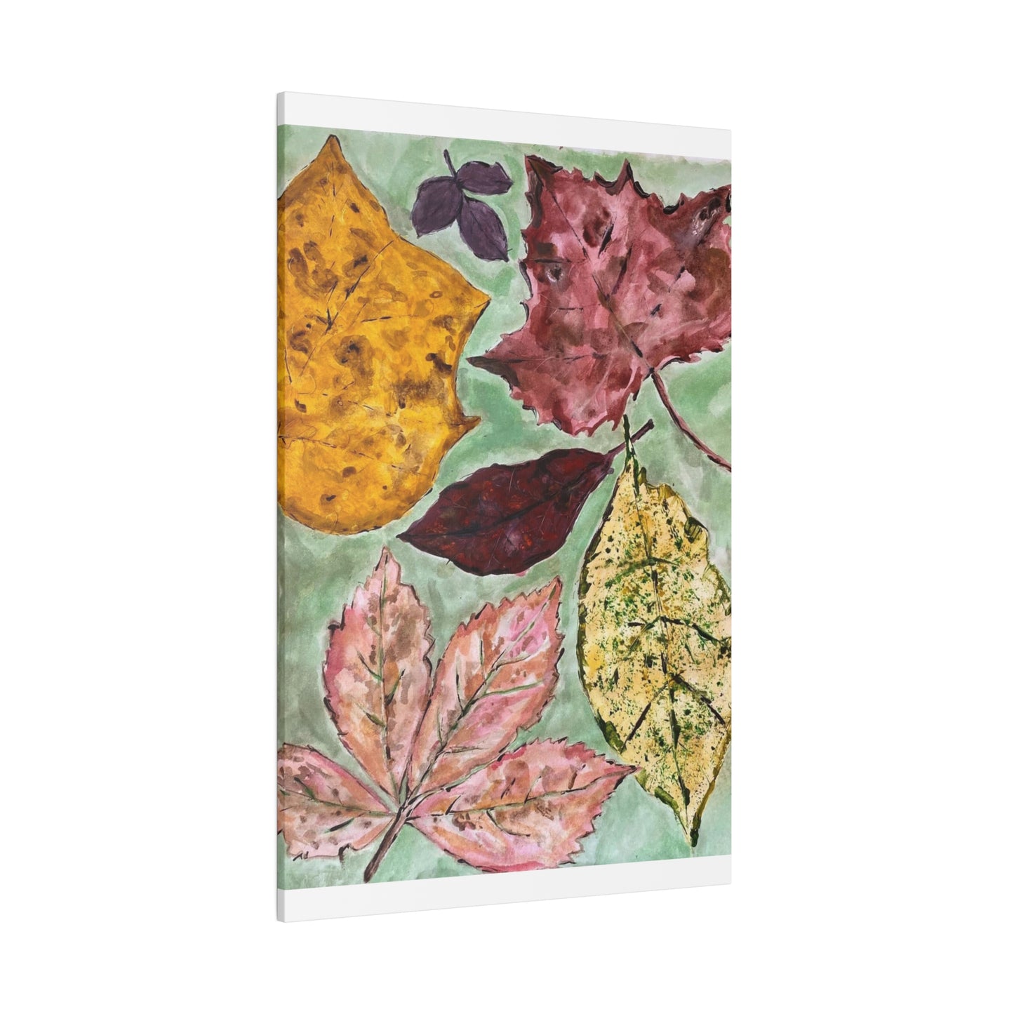 Fall Leaves, Matte Canvas, Stretched, 0.75"