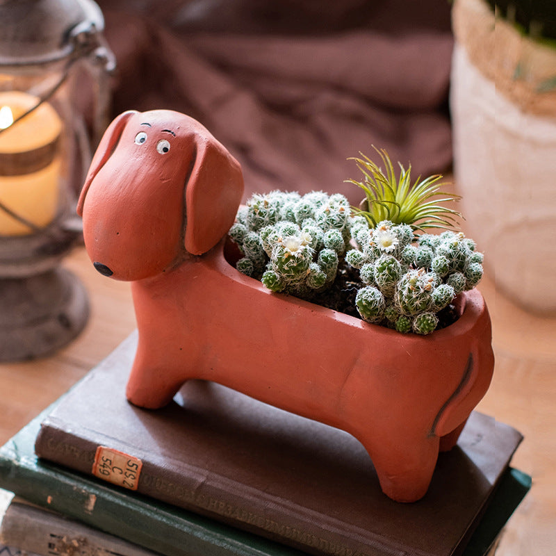 Pup Flowerpot