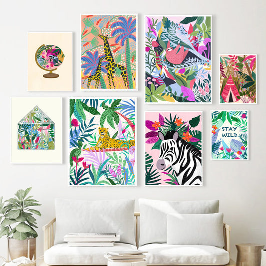 A. Jungle Dreams on Canvas