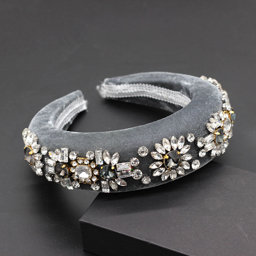 Rhinestone Daisies Headband